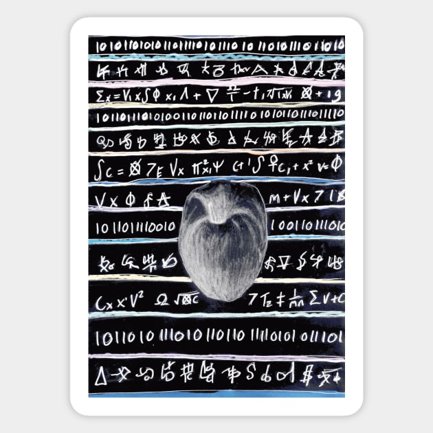 Coded Apple i Sticker by LukeMargetts